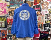 Vintage Men 39 s 1970s-80s Oregon Elks B.P.O.E. Enterprise Blue Nylon Jacket
