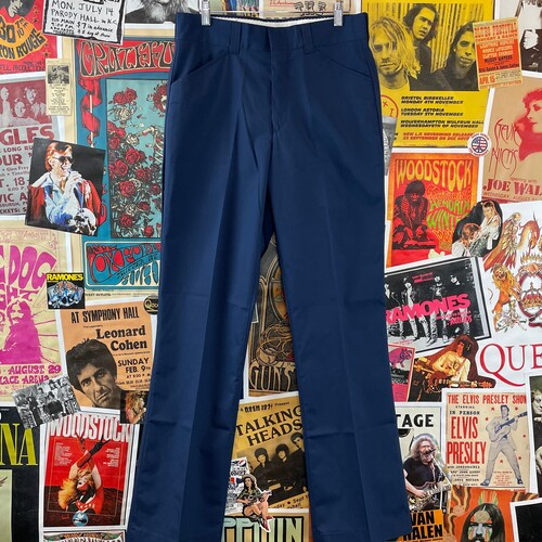 1970s Navy Blue 'kmart' 31x33 - Etsy