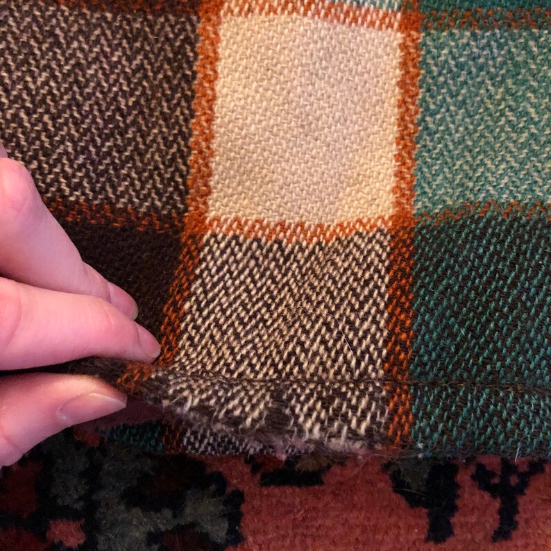Vintage Men/'s 1950s Field Stream Wool Plaid Sportsman Hunting Jacket