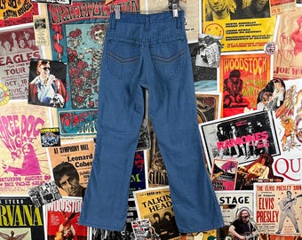 Vintage Kids 90s Light Wash Levi's 554 Orange Tab Denim Jeans Size