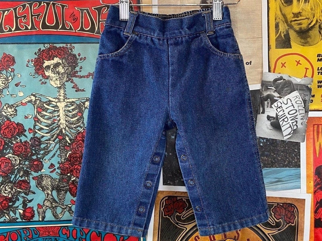 パンツ 80s NOS Big Mac Jeans by J. C. Penney Vintage 80s Big Mac Men's JC PENNEY Dark Indigo Denim Jeans