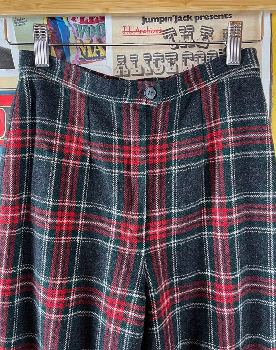 Vintage Kids Girls 70s Plaid Young Pendleton Wool… - image 2