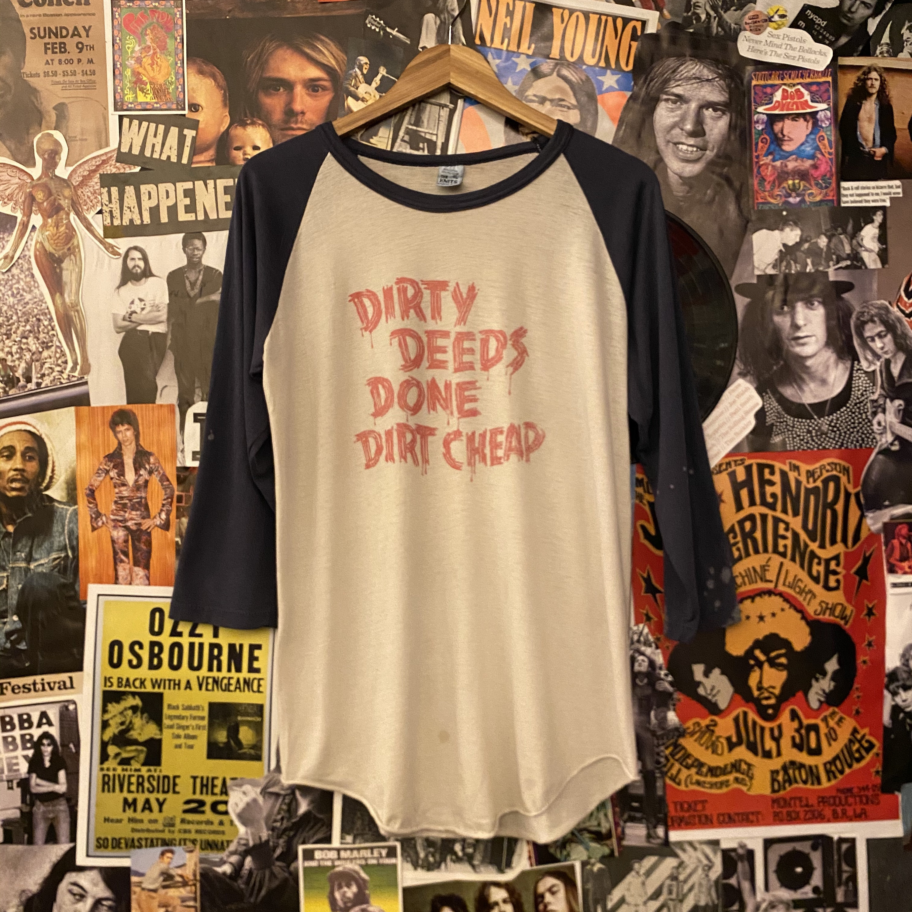 Ac dc dirty deeds done cheap dirt cheap t shirt