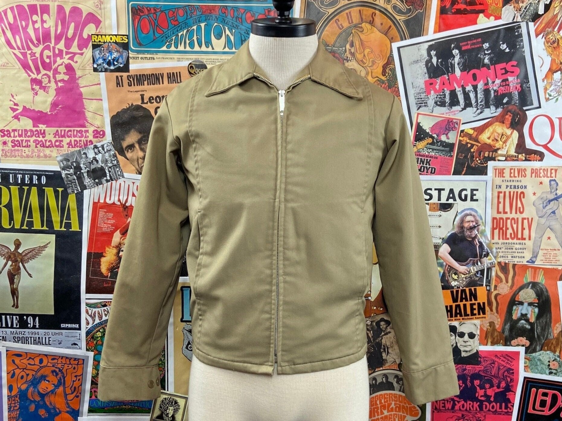 Vintage Men's 1970s Khaki 'sears Work'n - Etsy