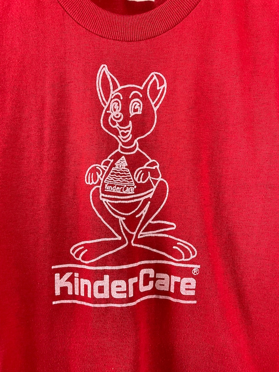Vintage Kids 70s-80s Red Kangaroo KinderCare Heal… - image 2