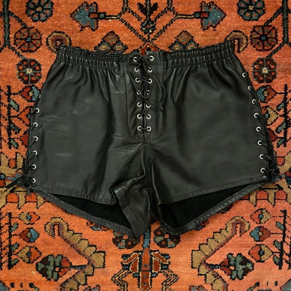 Vintage Women's 1980/90s Schott NYC Leather Lace U