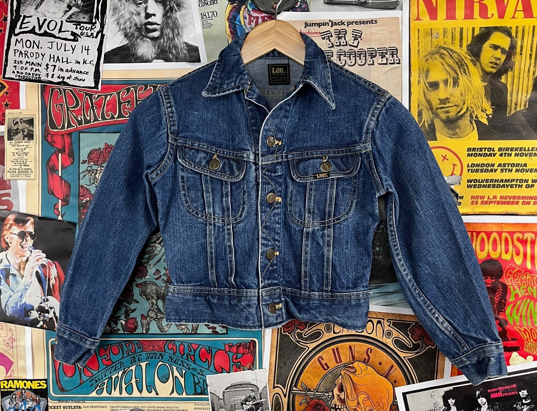 SAMMIE DENIM JACKET - VINTAGE WASH – esby apparel