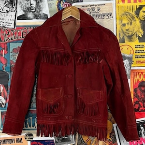 Vintage 1950s Children's Jo-o-kay Fringed Western Jacket