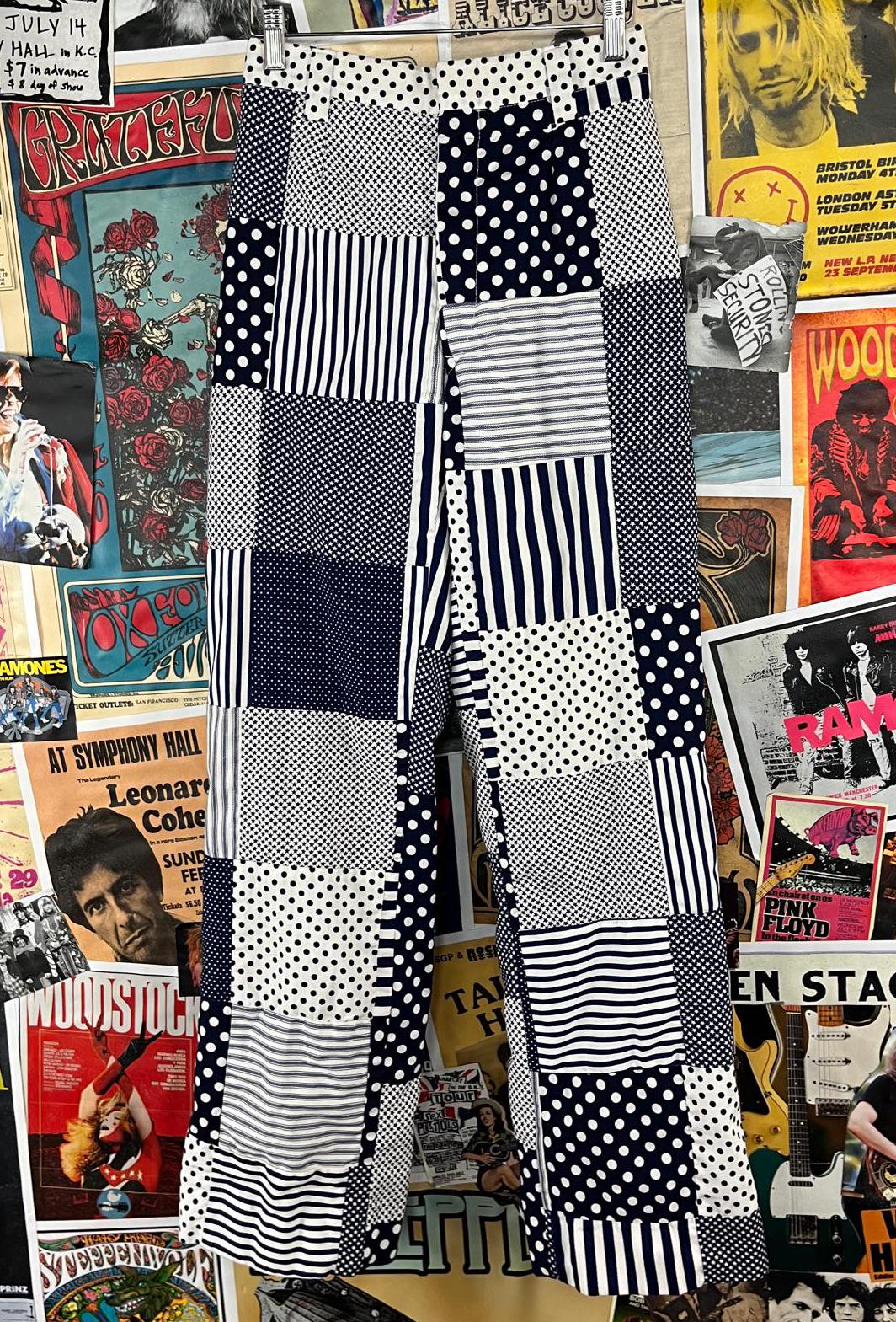 メンズ 60s~70s vintage 2tuck trousers slacks 希少