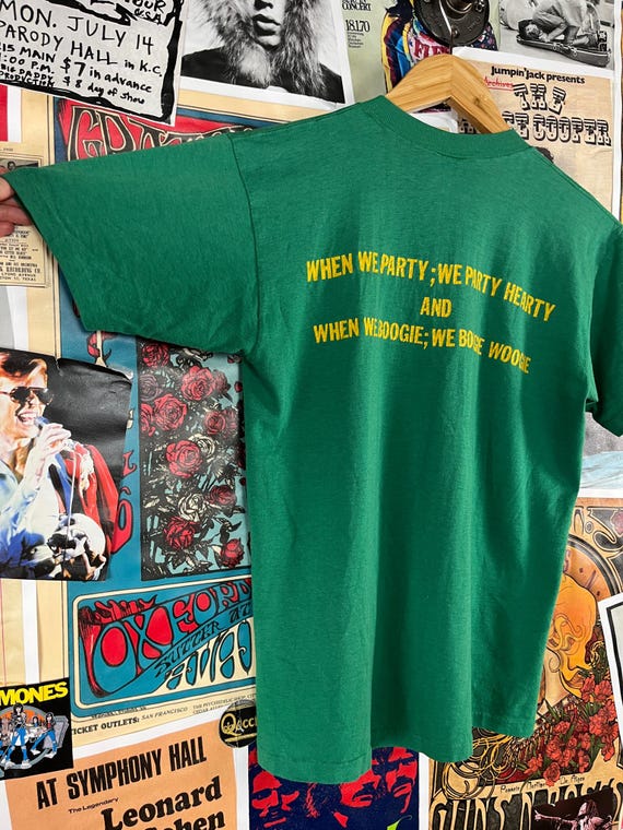 50s vintage Club Lounge by Weldon シャツ Vintage 70s-80s Green Marine Bar Tunis Party Hearty Boogie Woogie