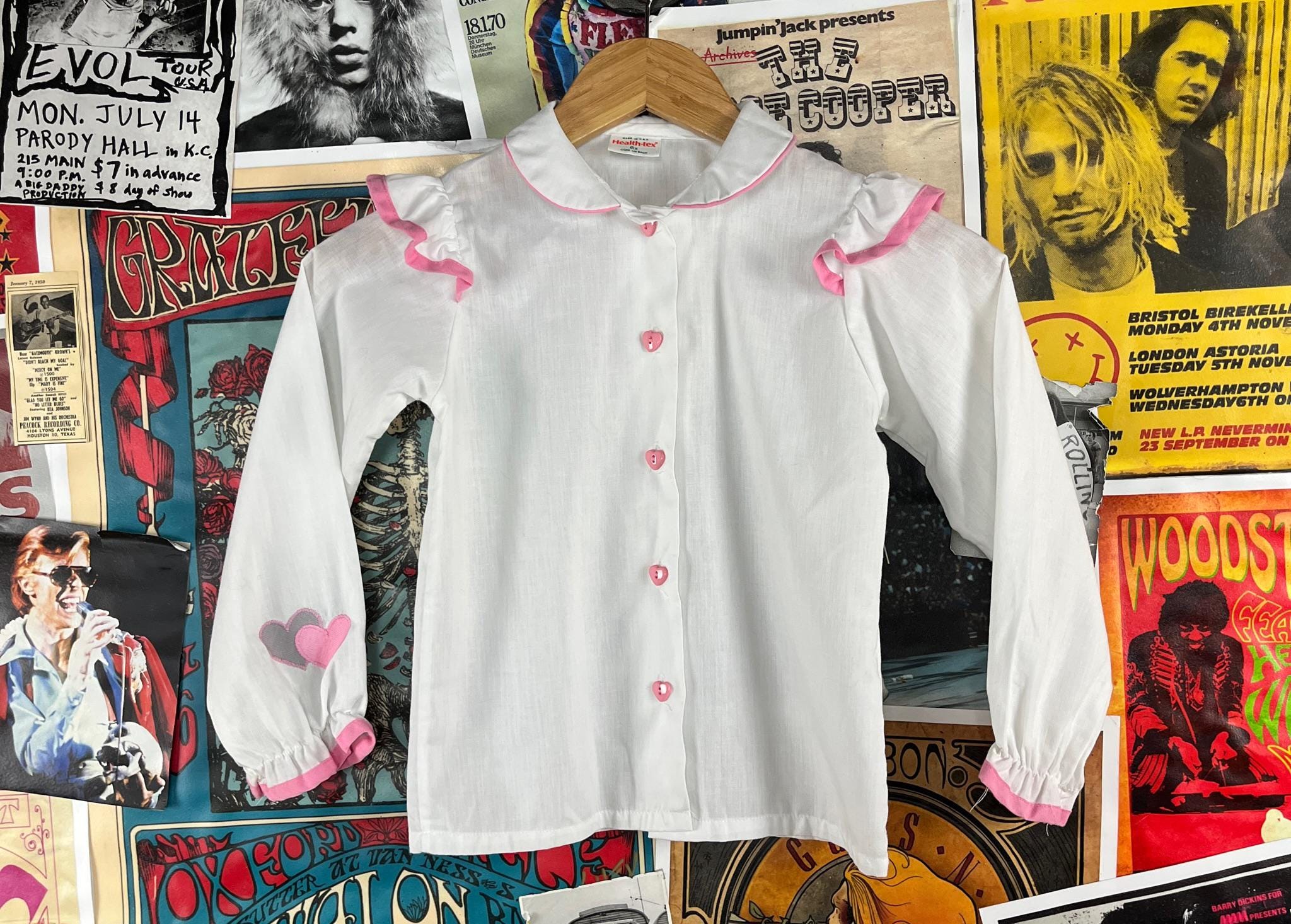 vintage usa ヘルステックス　ロンパース　オーバーオール Vintage 80s Health-Tex 2-piece Outfit Size 18 Months; Made