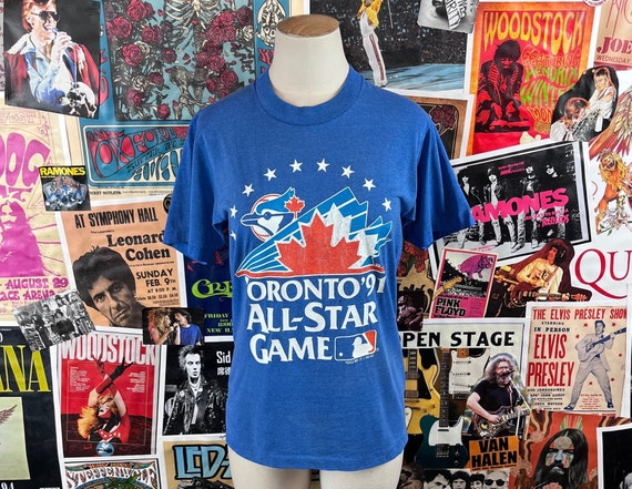 Vintage Toronto Blue Jays 1991 All Star Baseball Jersey 