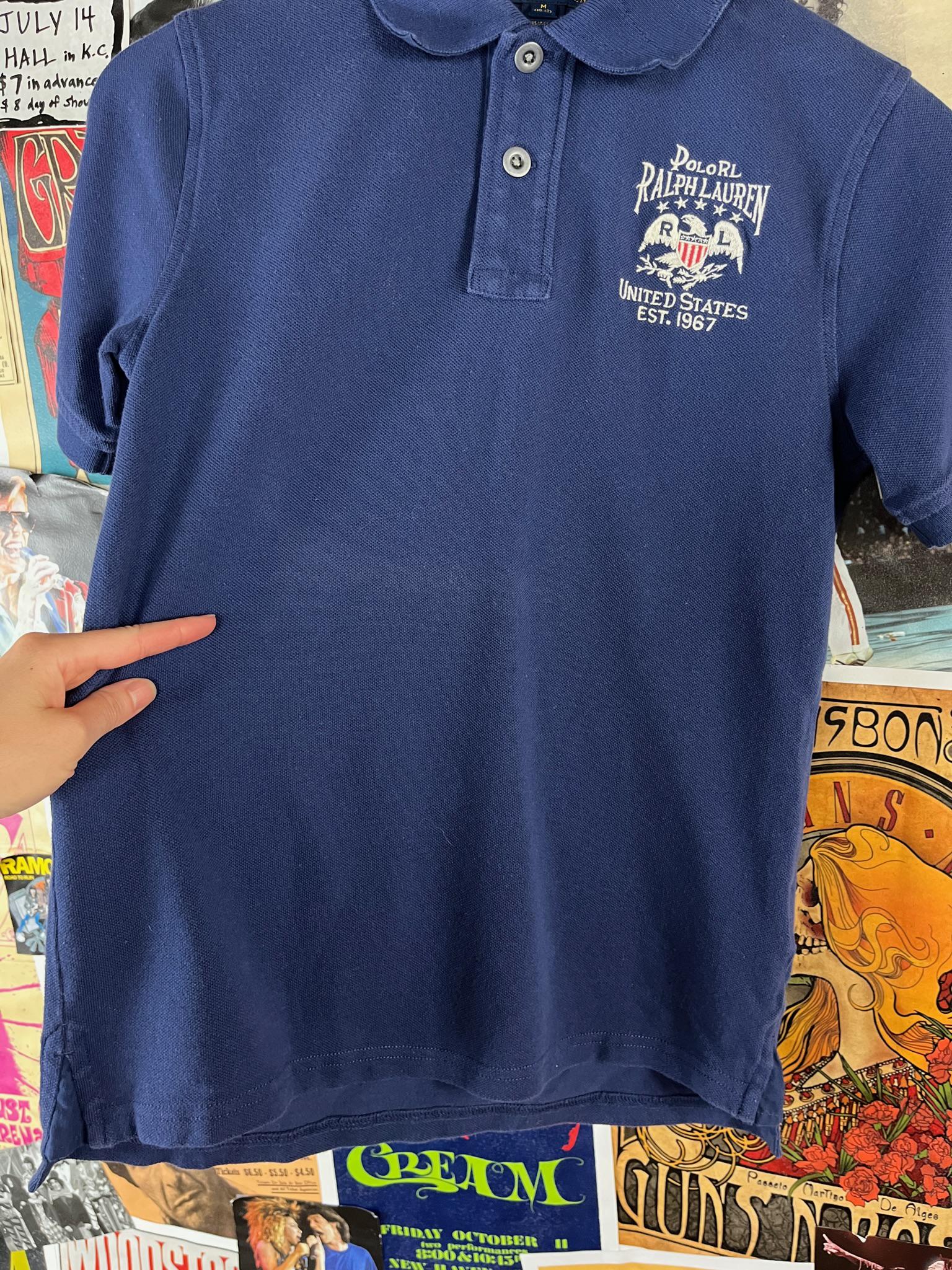 Vintage Kids Boys Y2ks 2000s RL Ralph Lauren Polo All Cotton 