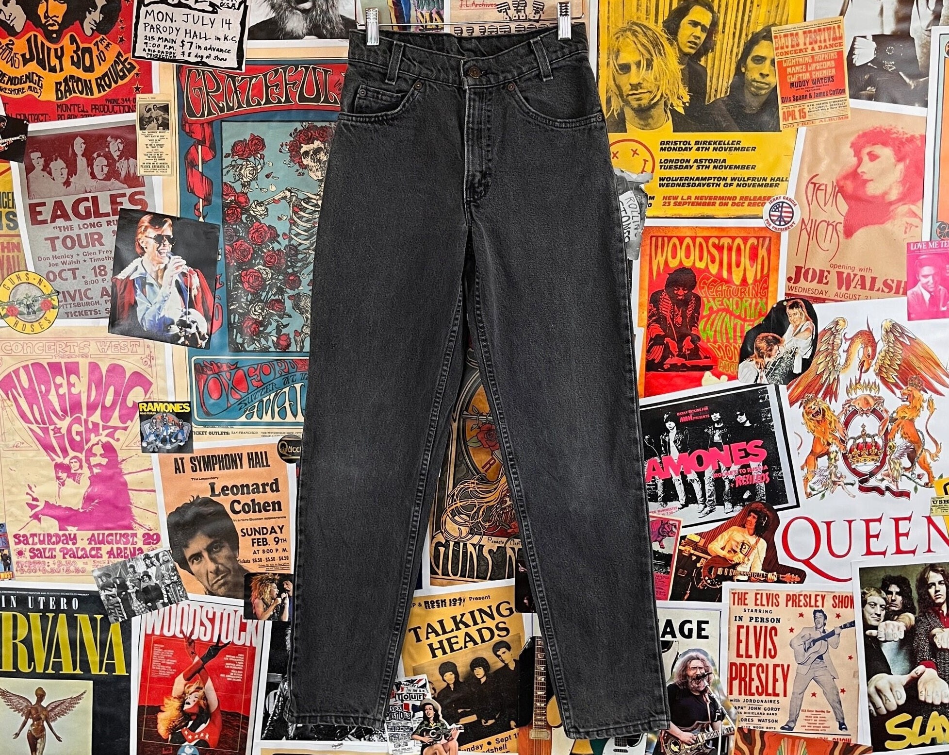 Black levi jeans - Etsy.de