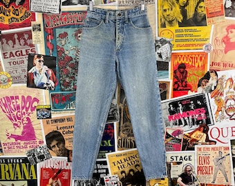 Sz 6Y Vintage 90s Kids Guess Denim Cotton Jeans Medium Wash Blue
