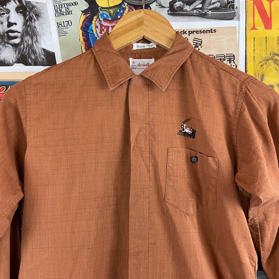 トップス 50~60s ely&walker check opencollar shirt 50~60s ely&walker check opencollar shirt