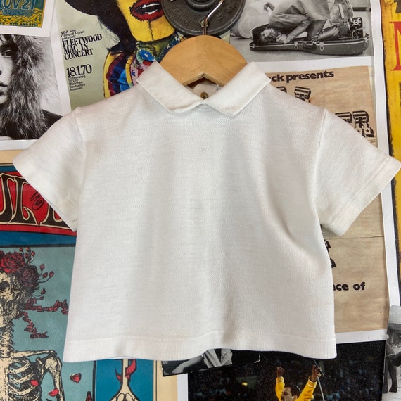 White button up shirt 18 best sale months