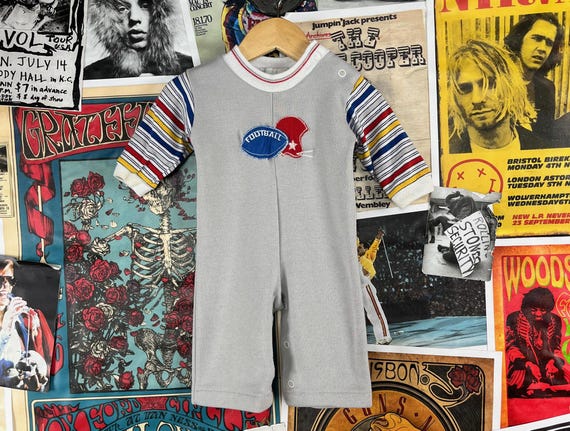 Retro 70's Baby Clothes Retro 70s Style Rainbow Baby Shorts