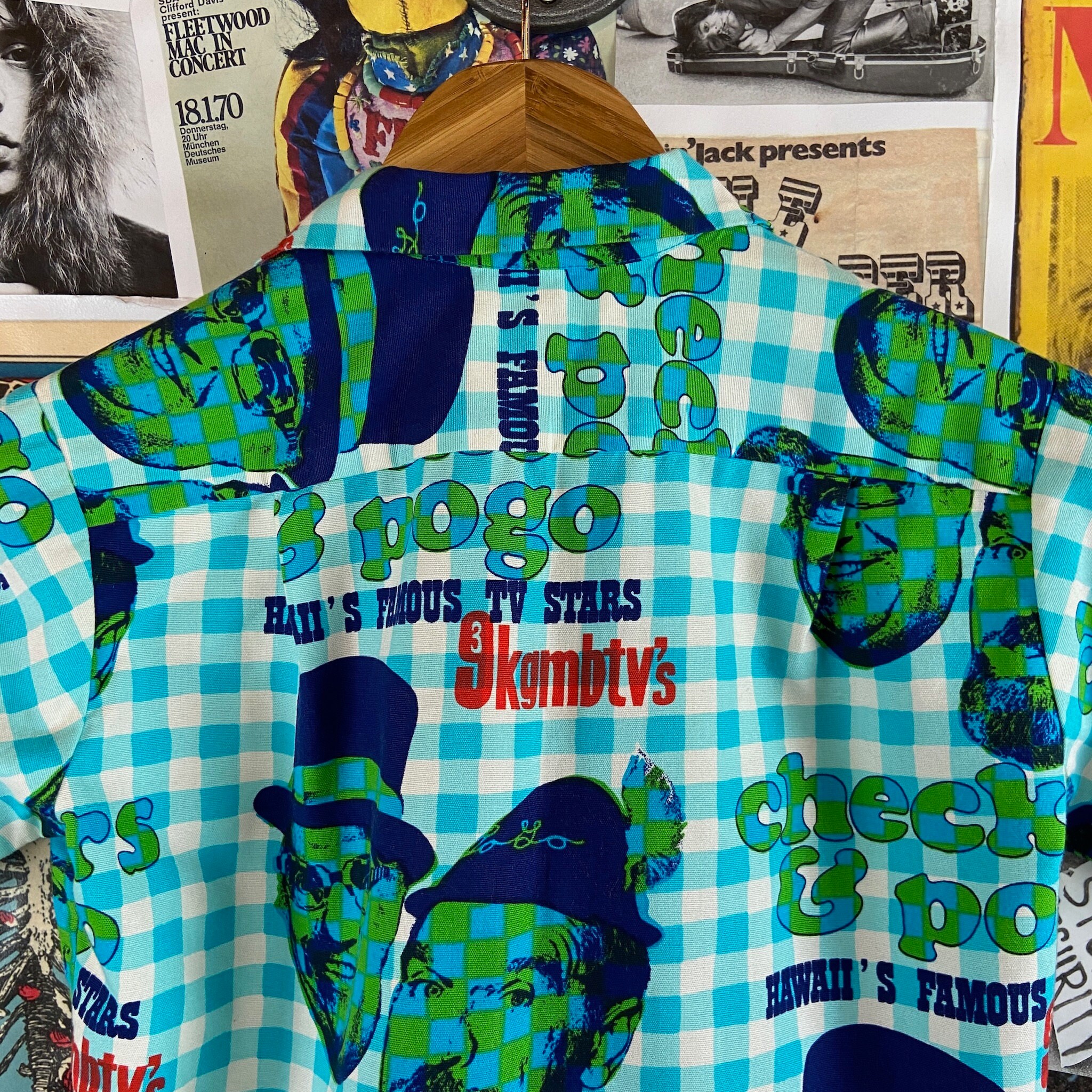Vintage Retro Kids 60s Hawaii Checkers & Pogo TV Show Vintage Retro Kids 60s Hawaii Checkers & Pogo TV Show