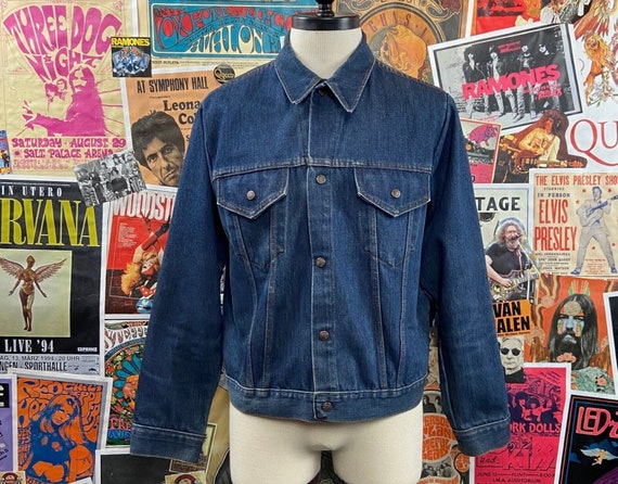 Vintage Men's 1970s Jcpenney Two Pocket Denim Jean Trucker - Etsy Australia Vintage Men's 1970s Jcpenney Two Pocket Denim Jean Trucker - Etsy Australia