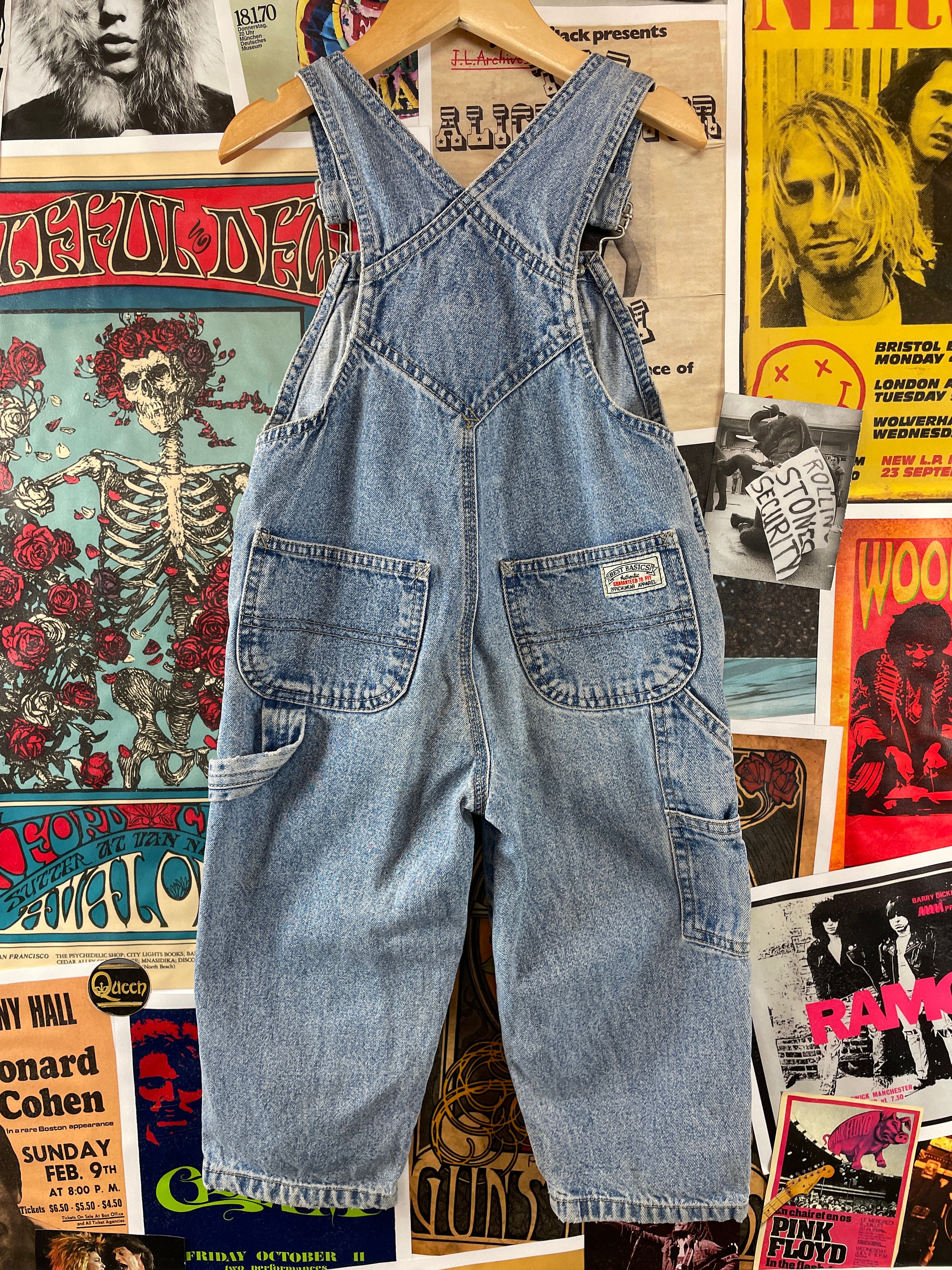 Vintage Toddler Kids 1990s Gap Blue 