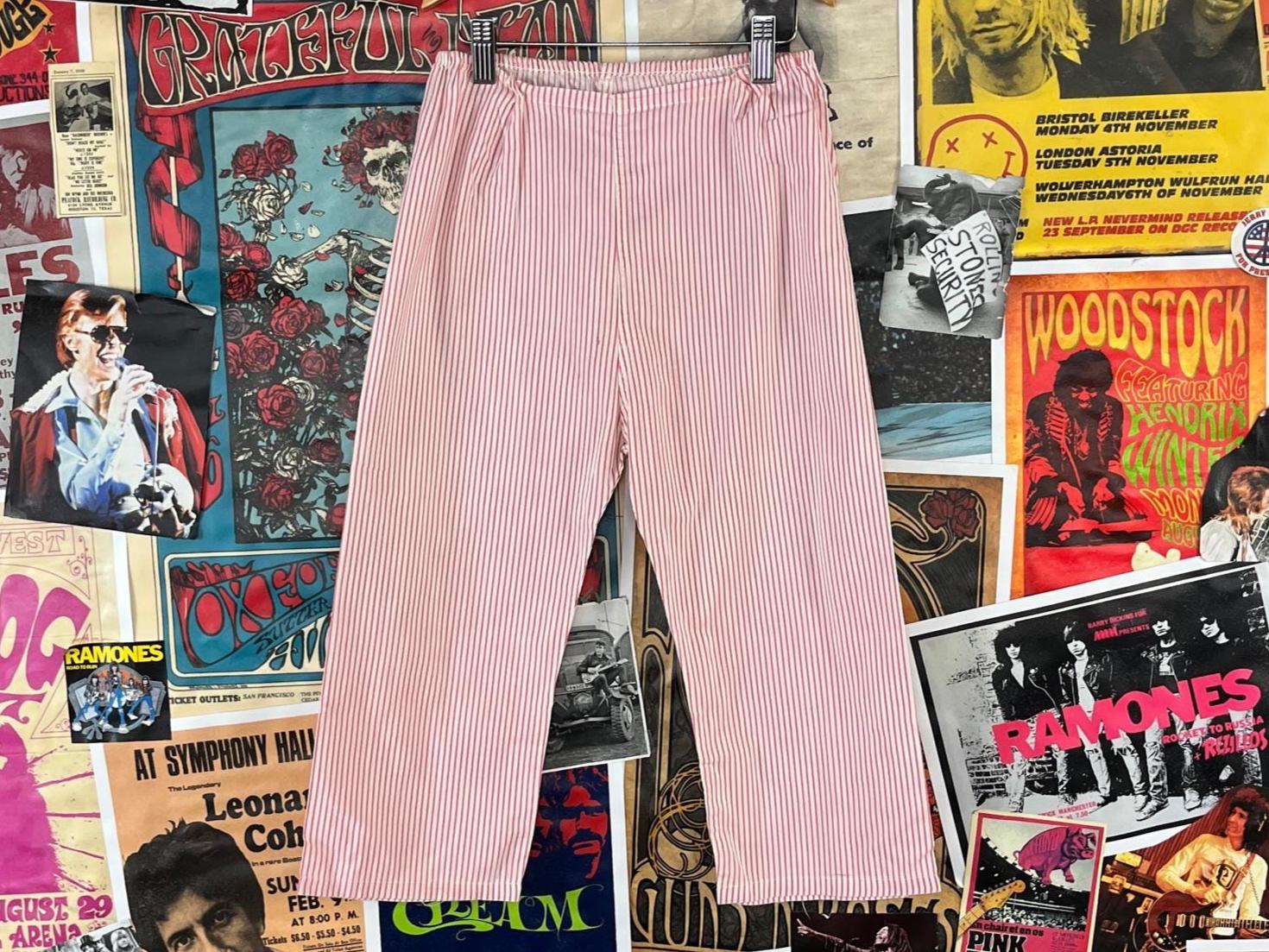 1950s Striped Pants - Etsy