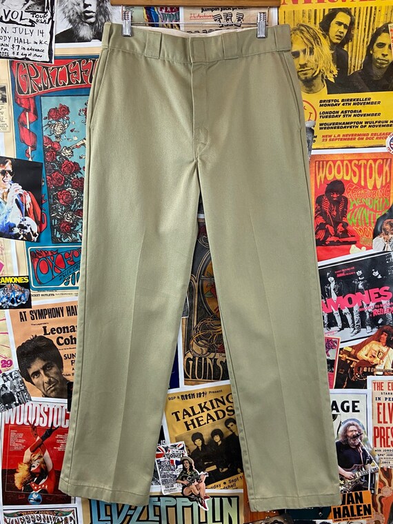 90s Vintage Khaki Dickies 32x30 Pants 90s Mens Dickies - Etsy
