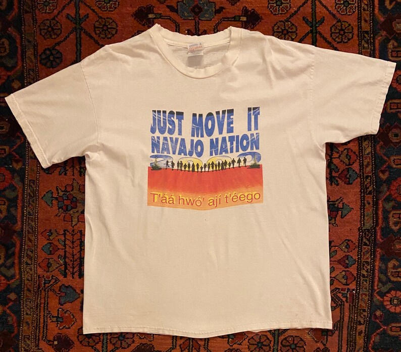 Vintage 2000 Just Move It Navajo Nation PWNA Etsy