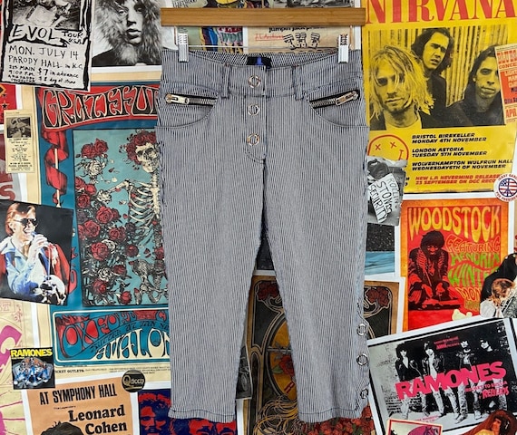 【新品未開封・送料無料】 archive grunge 00s stripe Design pants パンツ