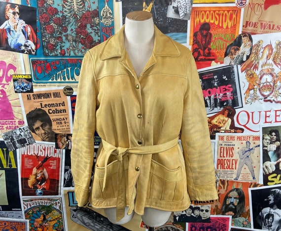 Petite tan shop leather jacket