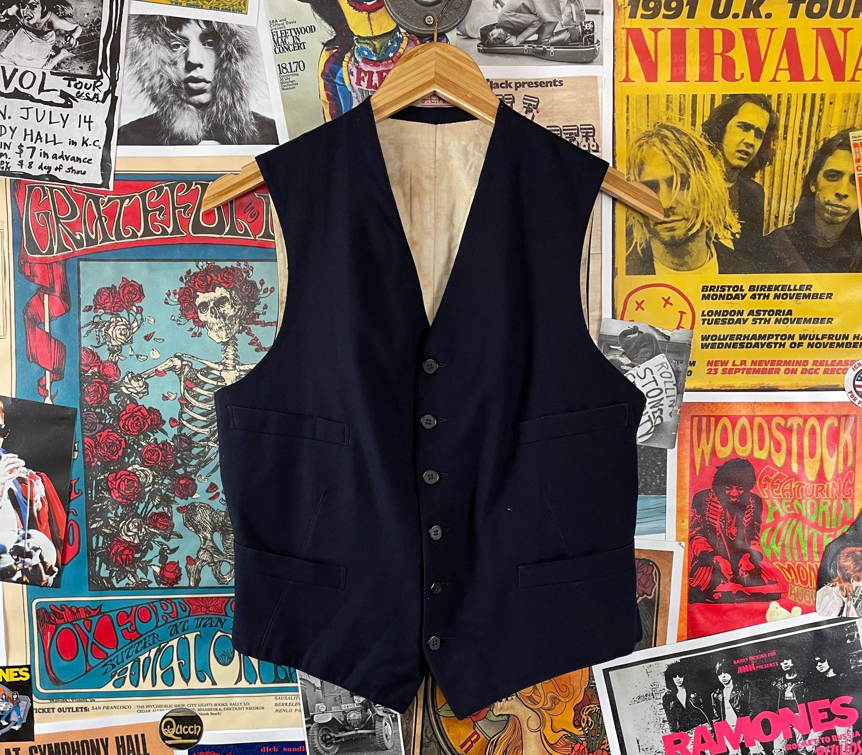 Mens s Vest Etsy