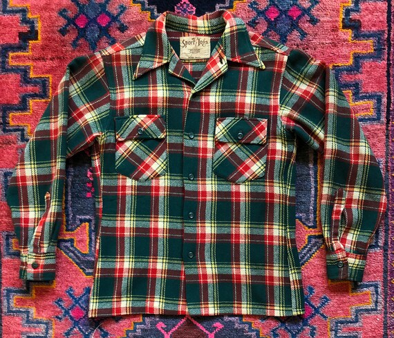 Vintage Men's 1940/50s Sport Togs by GWG Wool Mack