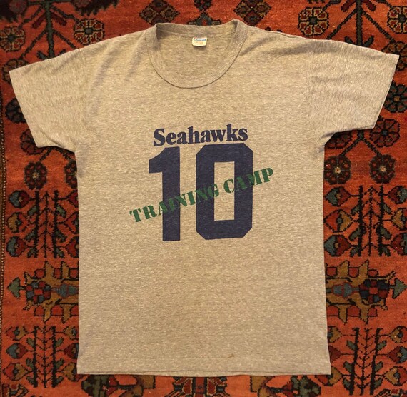 Soft Vintage 1970s Seattle Seahawks Training Camp