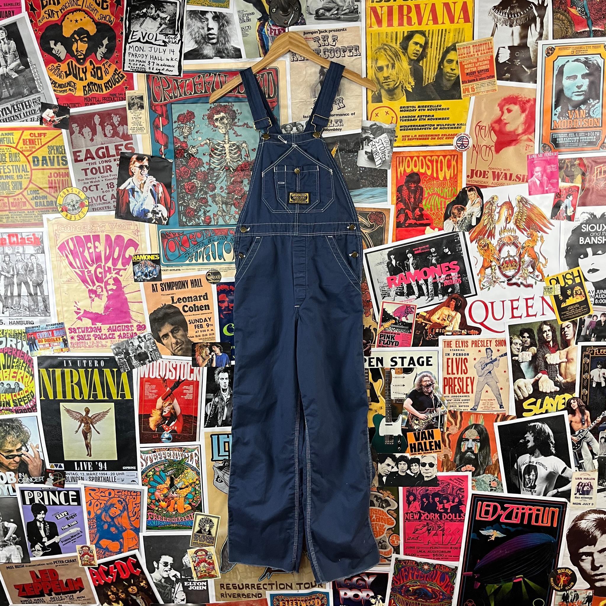 70s vintage USA製 DEE CEE オーバーオール ビンテージ 60〜70年代 USA製 WASHINGTON DEE CEE ワシントンディーシー