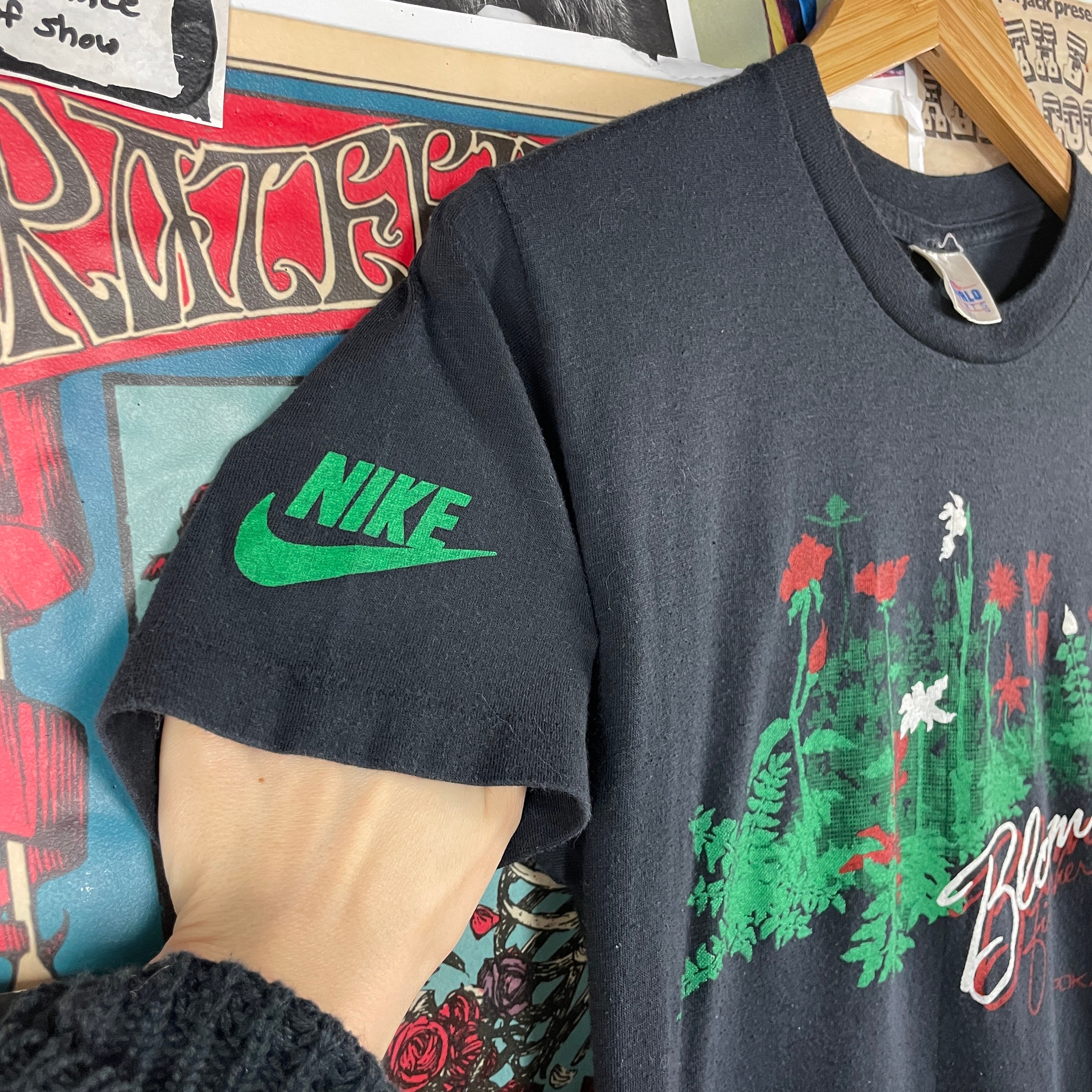 Vintage 80s 1985 Bloomsday Finisher Spokane Washington Nike