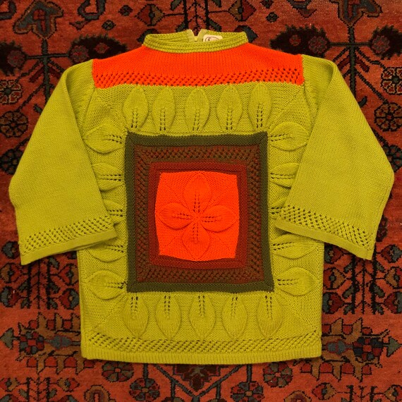 Vintage Women's 1950/60s Knit Bell Sleeve Mock Nec