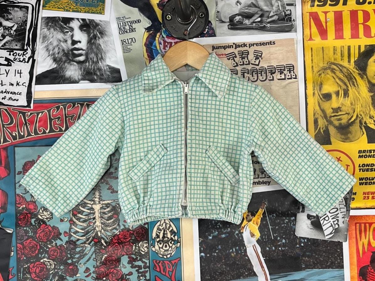 1950's Zip Jacket - Etsy