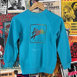 Boys Stacked Monogrammed Crewneck Sweatshirt Children Youth