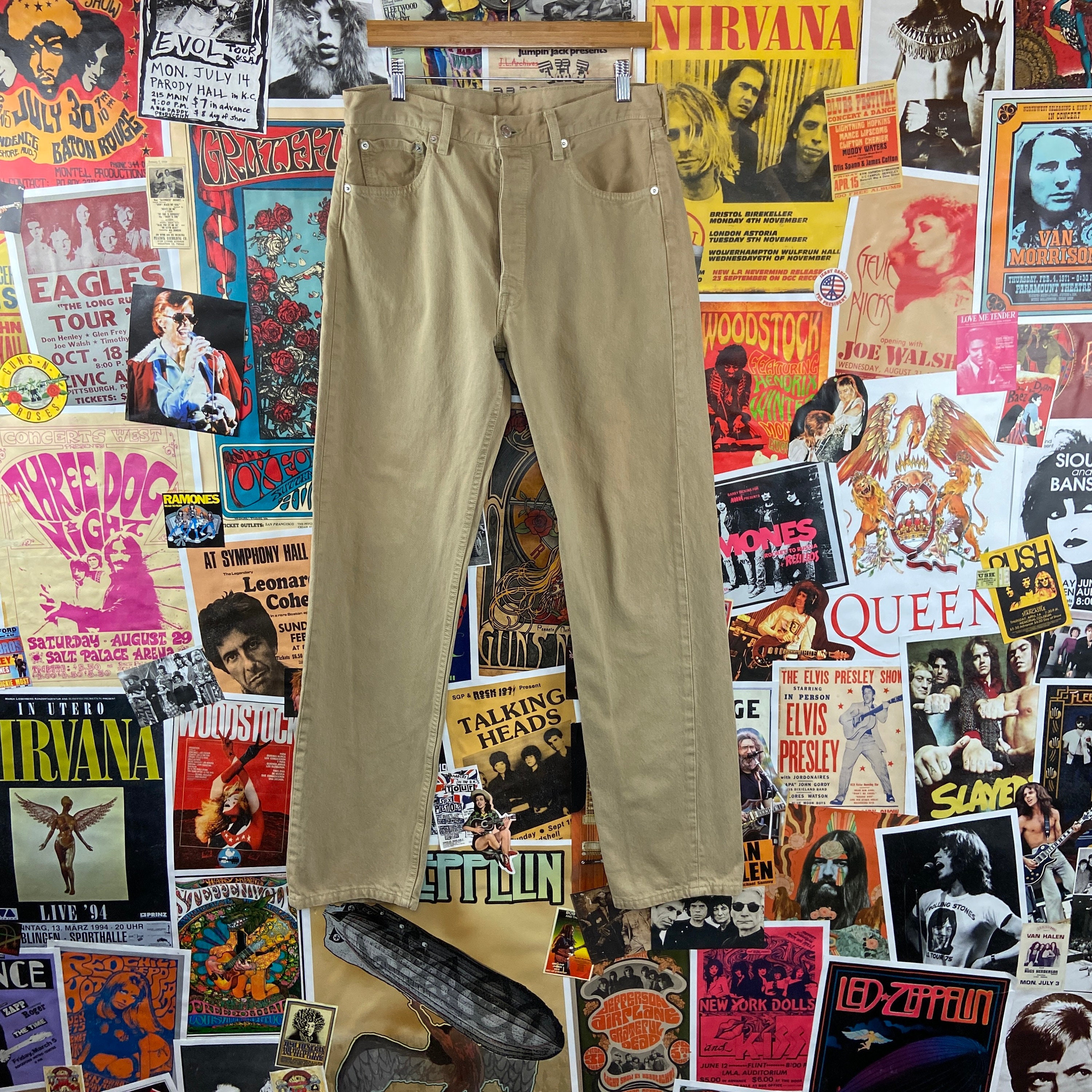 levis 501 button fly bootcut