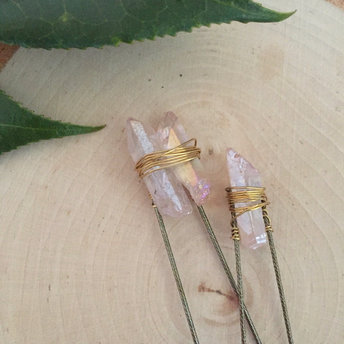 Soft Pink Quartz Hair Pin Wedding Hair Accessories Bridal Etsy