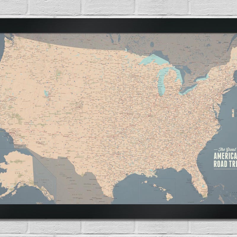 Tracing Map - Etsy