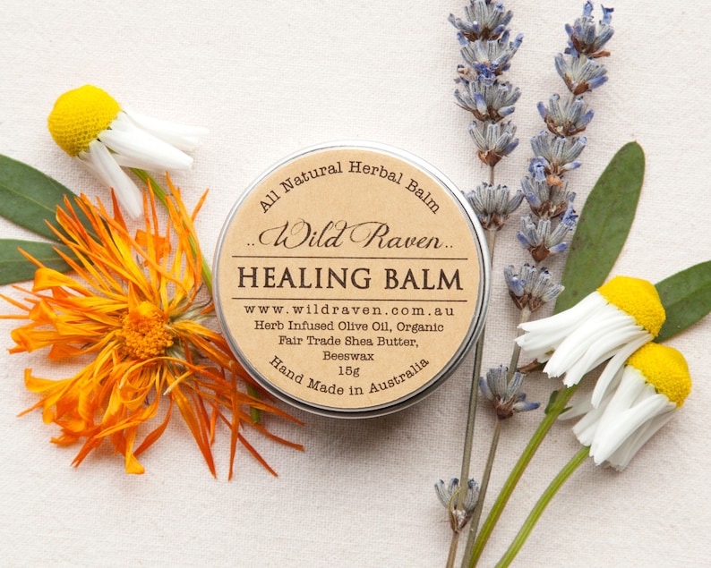 Healing Balm // Infused With Medicinal Herbs Etsy Australia