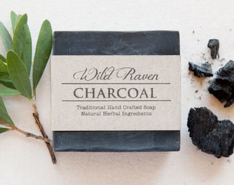 Charcoal Soap // Handmade with All Natural Herbal Ingredients