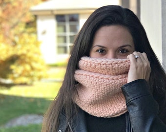 The Cobblestone Road Scarf Knitting Pattern • Infinity Scarf Knitting Pattern • Scarf Knitting Pattern • Infinity Scarf • Loop Scarf