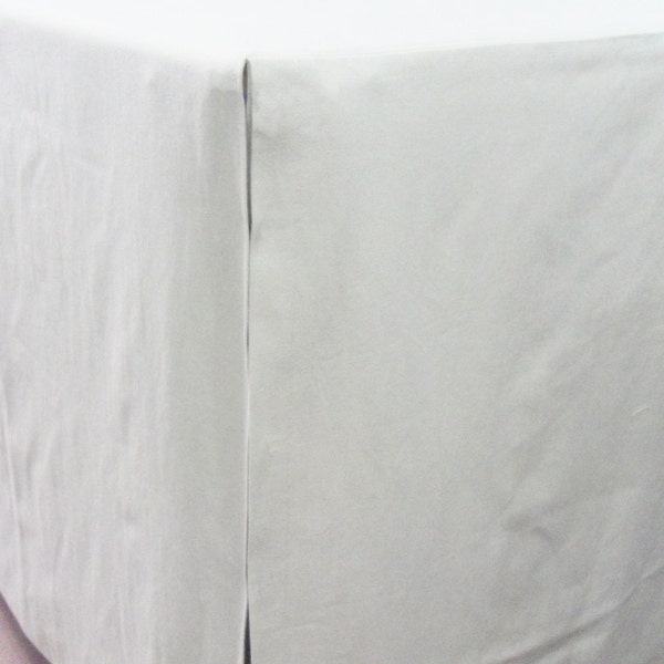 Heavy Duty Cotton Dog Crate Cover (8oz Cotton Canvas Milky White Color) - Washable