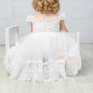 Baptism dress for baby girl, Christening gown girl, Christening dress for baby girl, Baptism dress toddler, Newborn gown, Blessing dress
