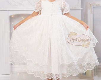 Taufkleid Mädchen,Taufkleid,Taufkleid für Baby Mädchen,Taufkleid für Baby Mädchen,Taufe Mädchenkleid,Segen Kleid