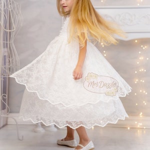 first communion dress, confirmation dresses, holy communion dress, communion dress, 1st communion dress, first holy communion dress image 3