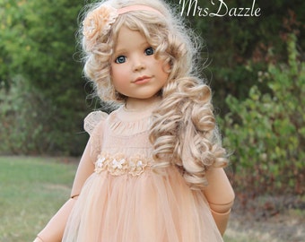 Beige Flower Girl Dress,Champagne Flower Girl Dress,Country Flower Girl Dress,,Lace Girls Dresses,Vintage Girls Dress,Rustic Girls Dress,