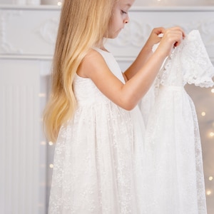 first communion dress, confirmation dresses, holy communion dress, communion dress, 1st communion dress, first holy communion dress image 8